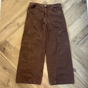 Women’s Zara Brown Cargo Pants